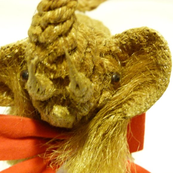 Jute Figurine Elephant By "The Original Jute Sculpture by Patty" Atlanta, USA - Picture 9 of 16